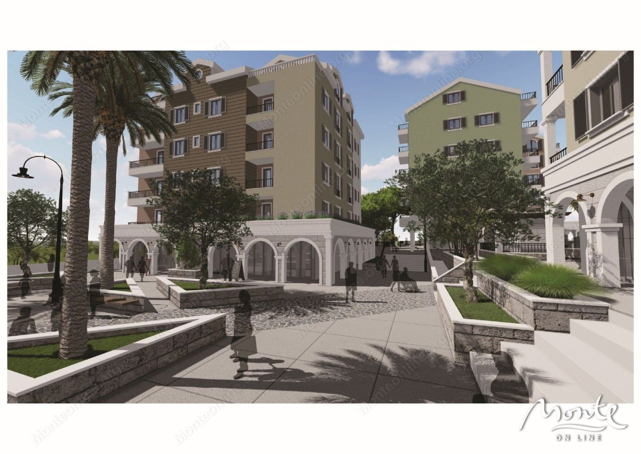 Апартаменты в Тивате, Черногория, 40 м² - фото 15