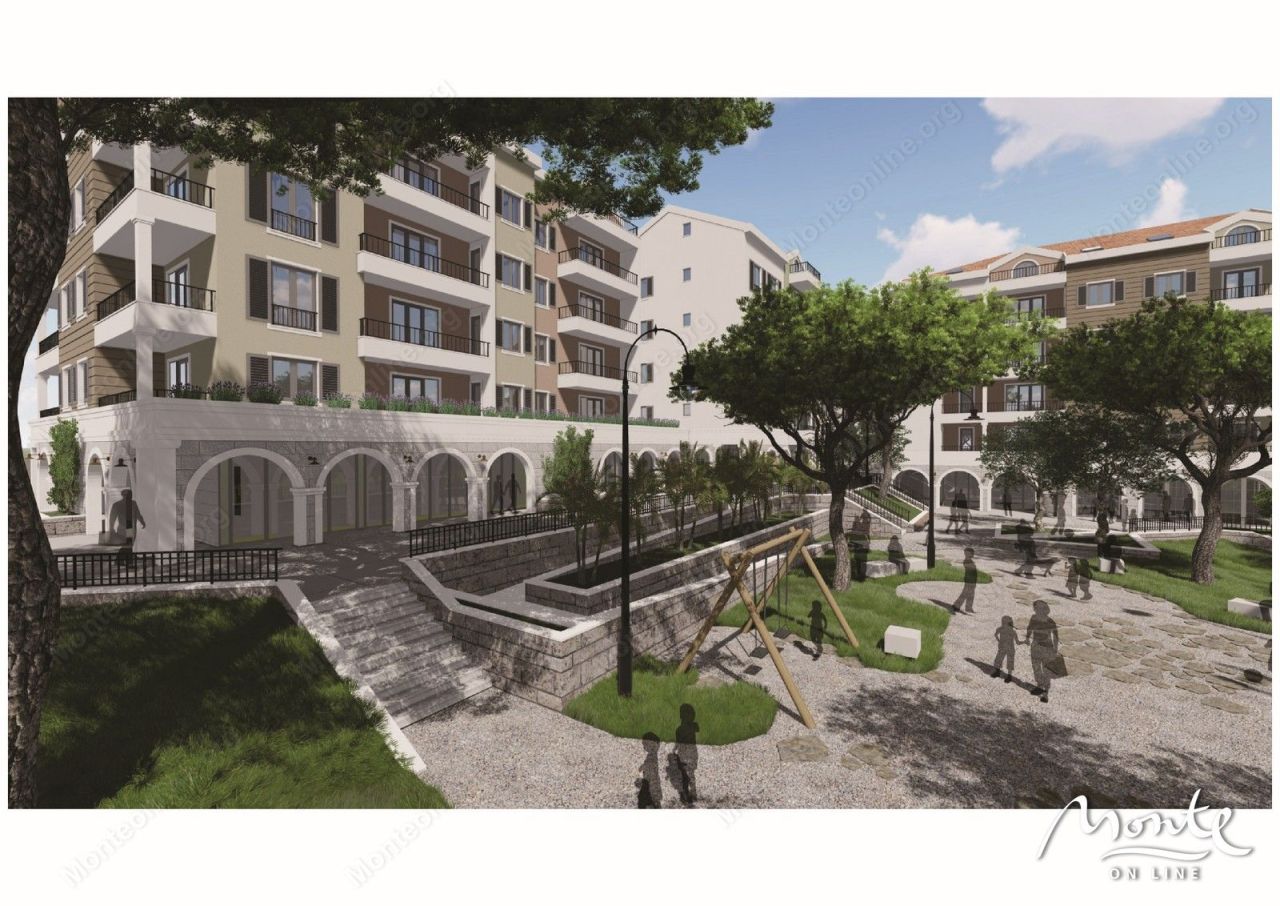 Апартаменты в Тивате, Черногория, 40 м² - фото 16