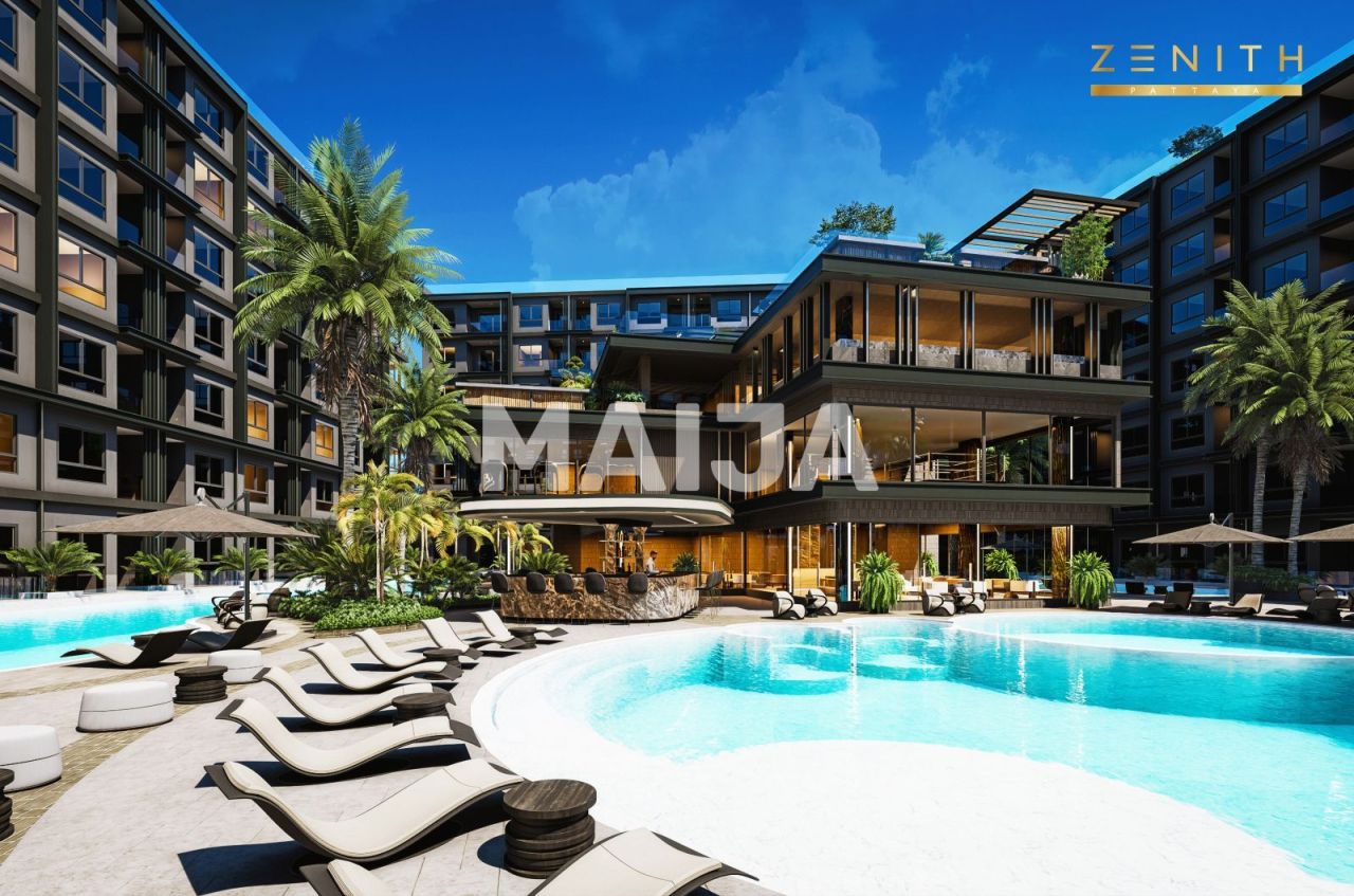 Апартаменты в Паттайе, Таиланд, 30 м² - фото 3