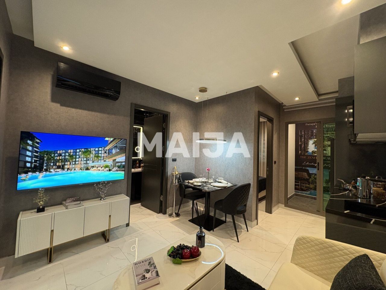 Апартаменты в Паттайе, Таиланд, 30 м² - фото 8