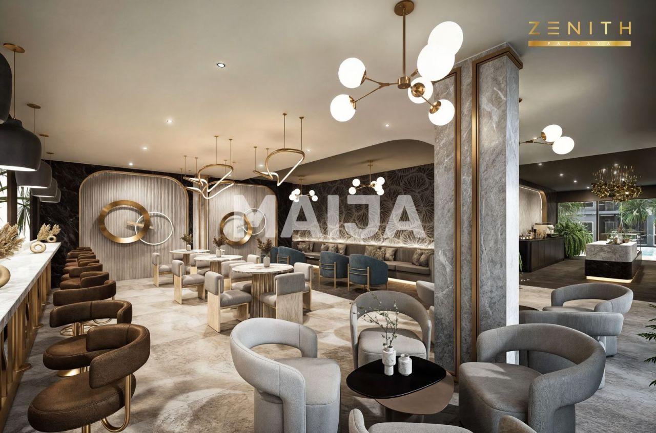 Апартаменты в Паттайе, Таиланд, 30 м² - фото 19