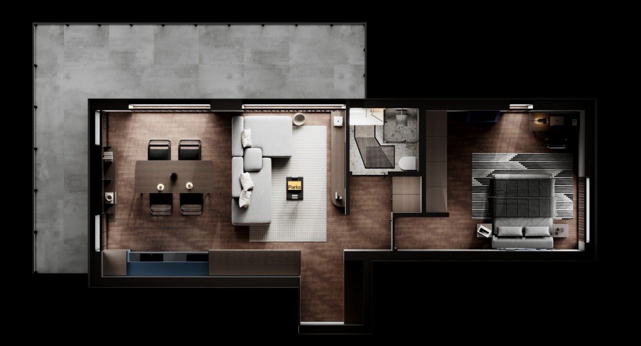 Апартаменты в Лимасоле, Кипр, 67 м² - фото 4