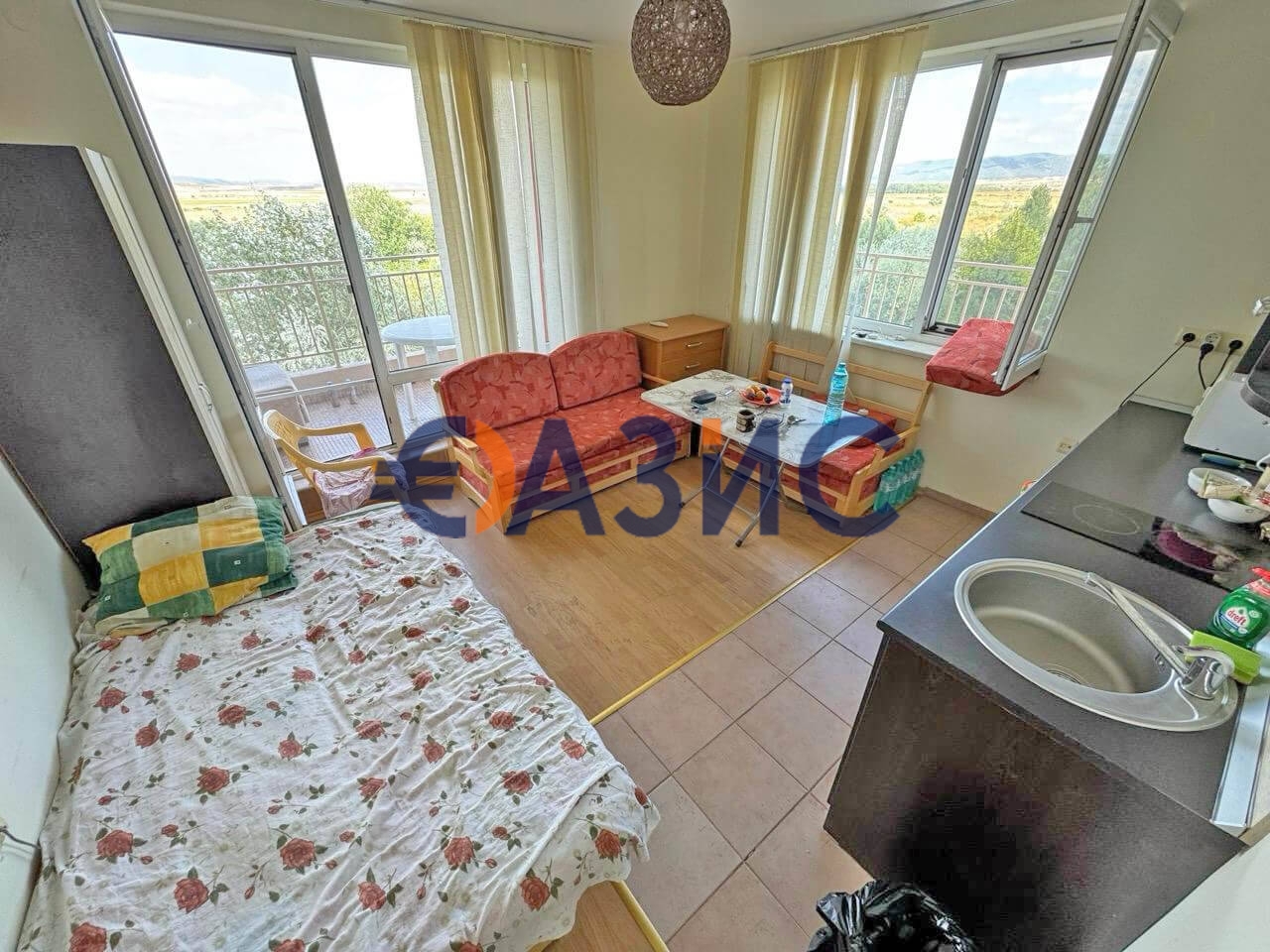 Апартаменты на Солнечном берегу, Болгария, 42 м² - фото 5