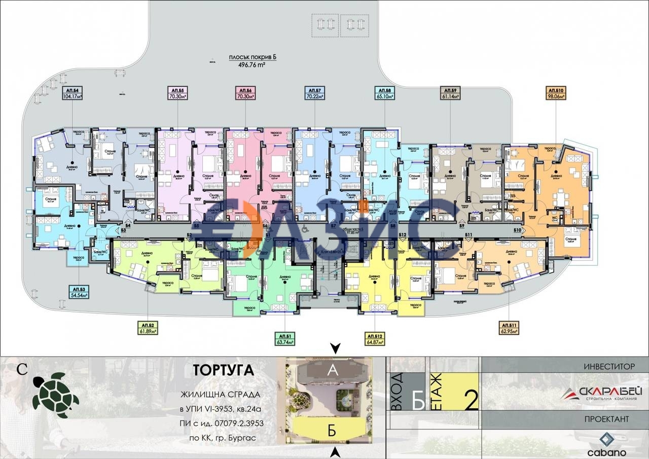 Апартаменты в Бургасе, Болгария, 104.2 м² - фото 13