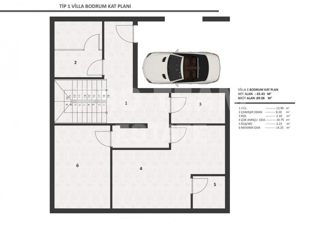 Вилла в Анталии, Турция, 300 м² - фото 9