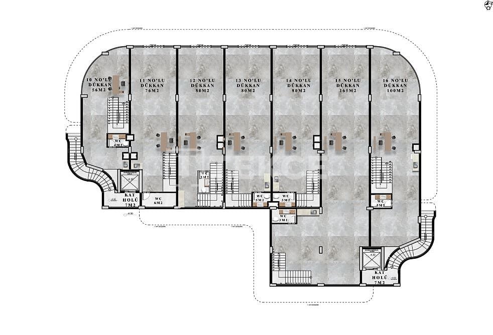 Офис в Алании, Турция, 123 м² - фото 11