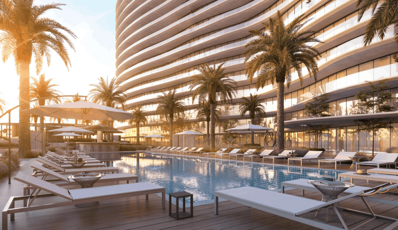 Студия в Рас-эль-Хайме, ОАЭ, 55 м² - фото 1