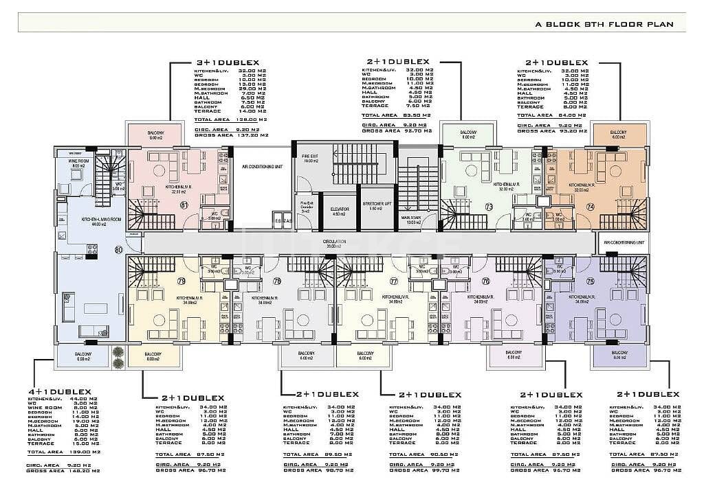 Пентхаус в Алании, Турция, 115 м² - фото 16