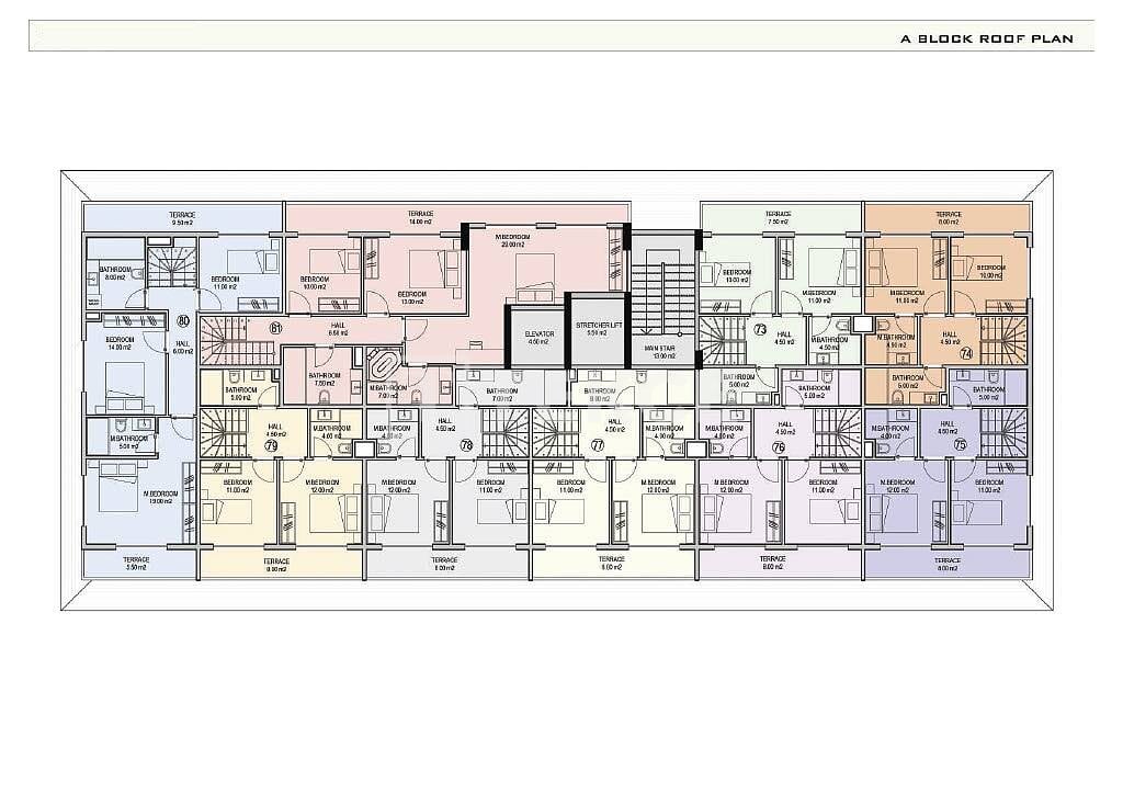 Пентхаус в Алании, Турция, 115 м² - фото 17
