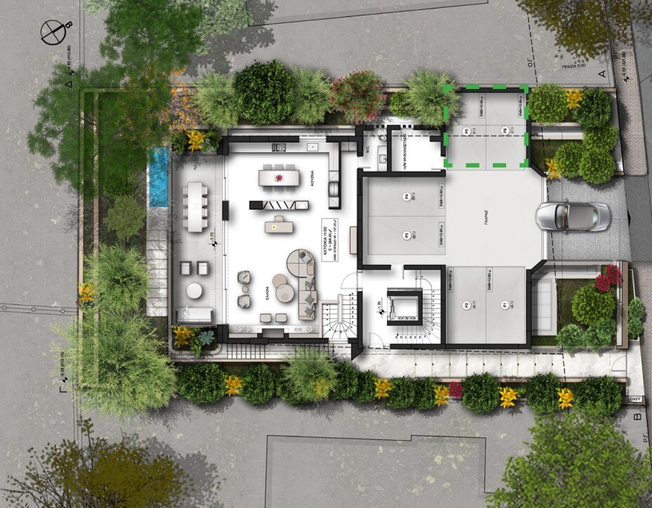 Мезонет в Афинах, Греция, 285 м² - фото 7