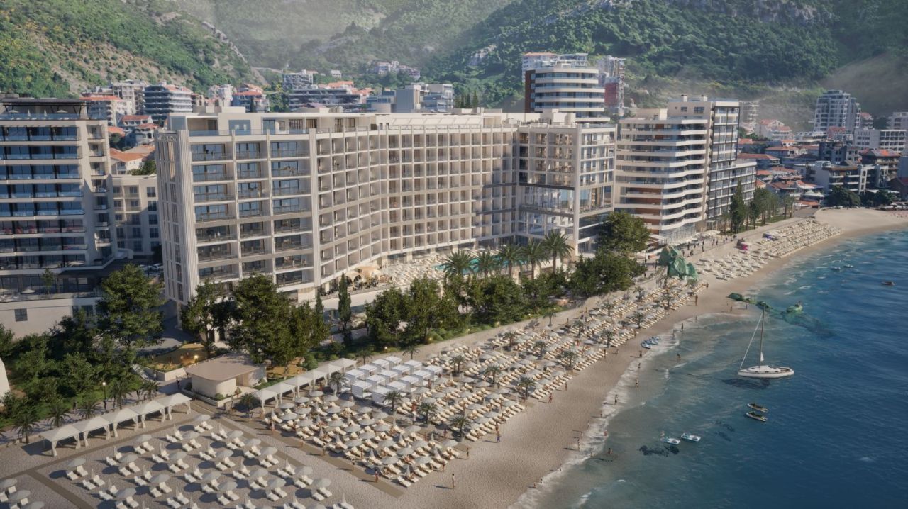 Апартаменты в Бечичи, Черногория, 113 м² - фото 1