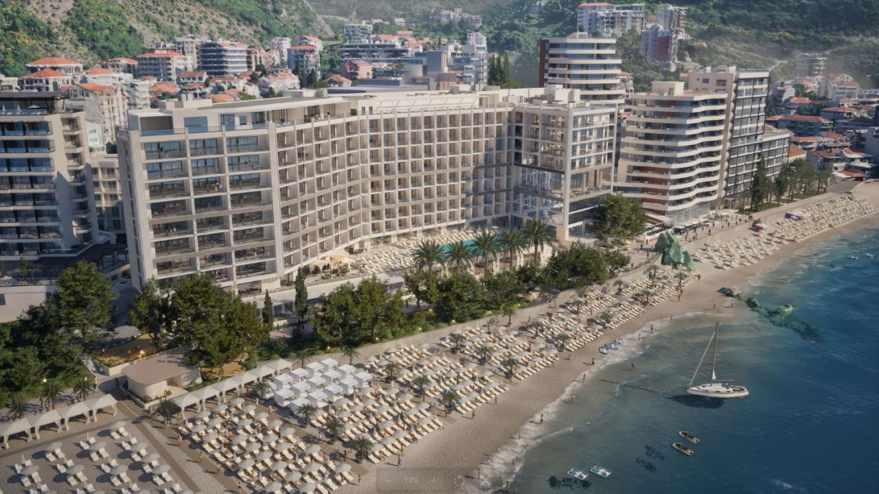 Апартаменты в Бечичи, Черногория, 58 м² - фото 1
