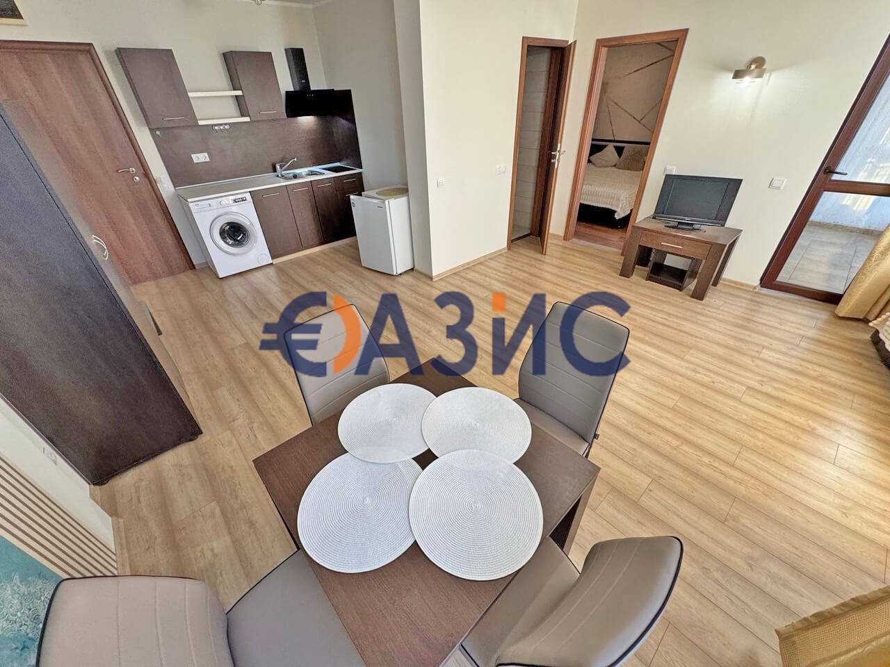 Апартаменты на Солнечном берегу, Болгария, 60 м² - фото 1
