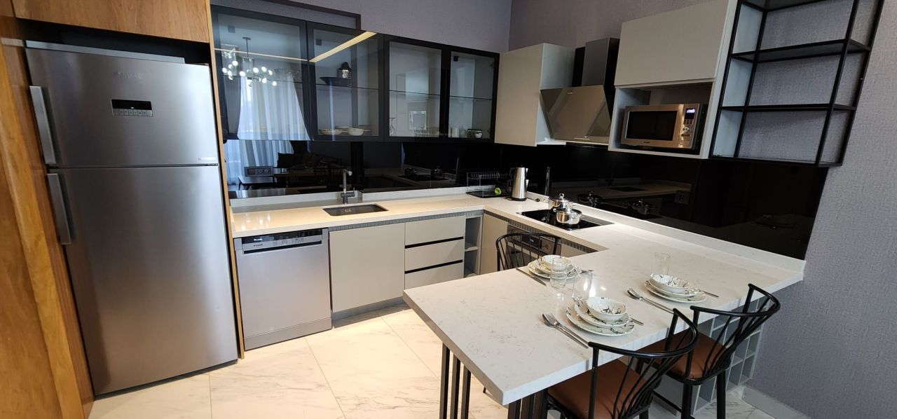 Апартаменты в Алании, Турция, 58 м² - фото 16