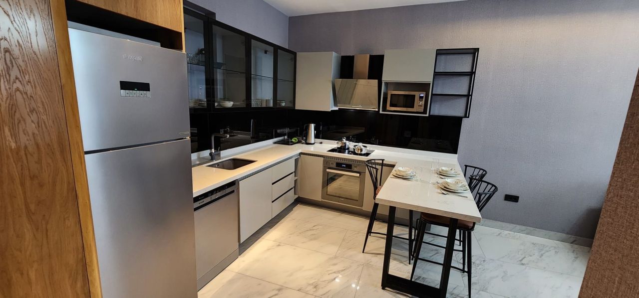 Апартаменты в Алании, Турция, 58 м² - фото 14