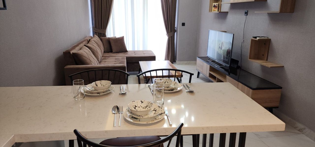 Апартаменты в Алании, Турция, 58 м² - фото 15