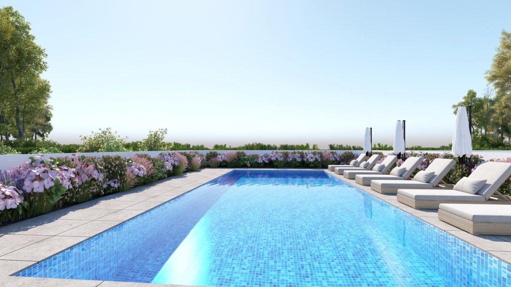 Апартаменты в Ларнаке, Кипр, 100 м² - фото 9