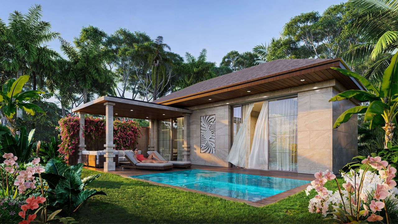 Апартаменты в Нуса Дуа, Индонезия, 32 м² - фото 7