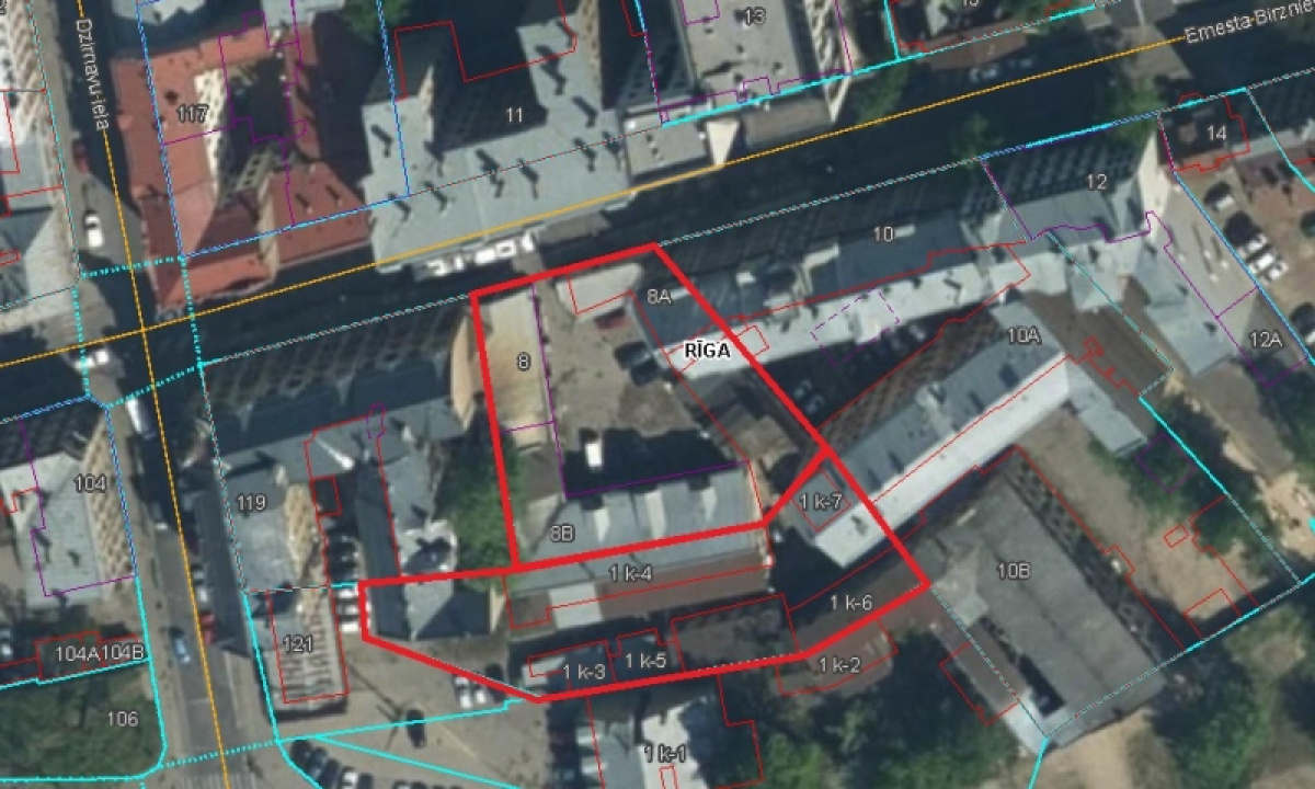 Земля в Риге, Латвия, 2 905 м² - фото 1