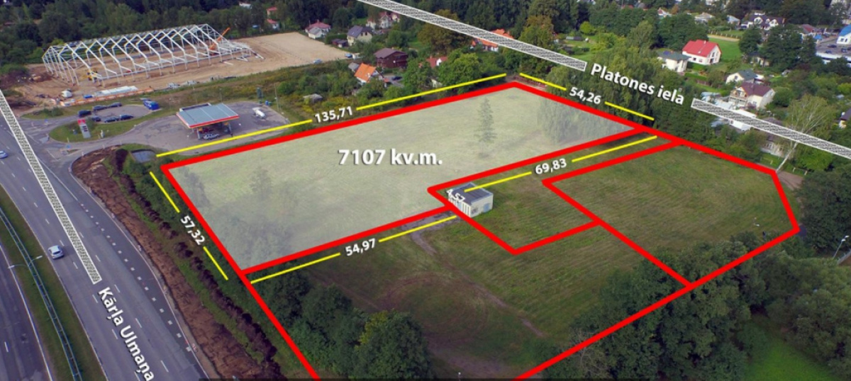 Земля в Риге, Латвия, 14 385 м² - фото 3