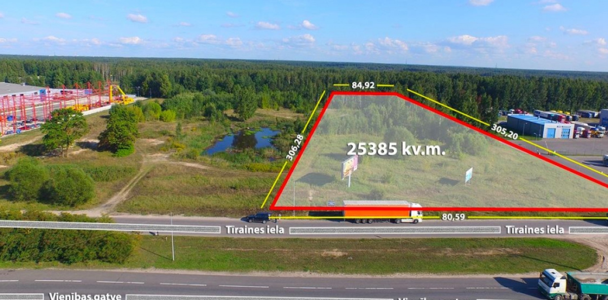 Земля в Риге, Латвия, 25 385 м² - фото 4