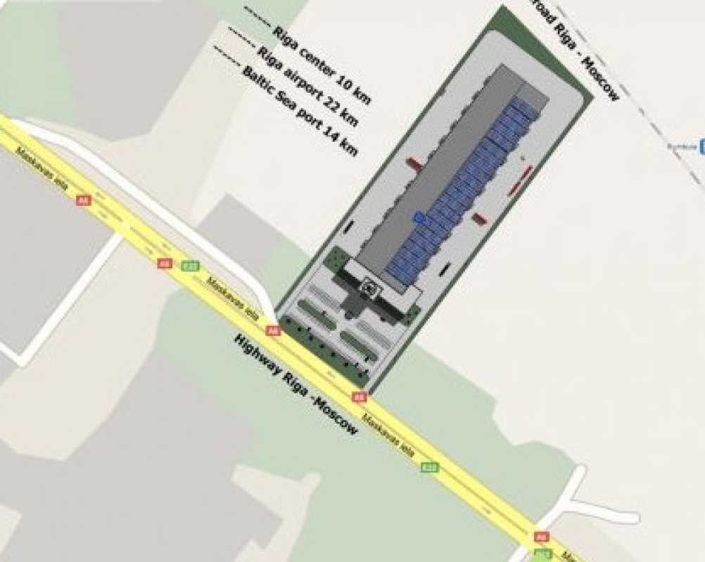 Земля в Риге, Латвия, 46 650 сот. - фото 2