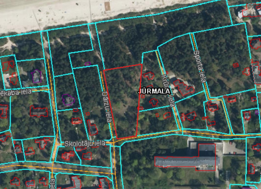 Земля в Меллужи, Латвия, 5 317 м² - фото 5