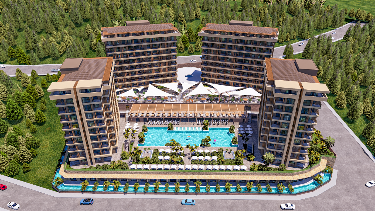 Апартаменты в Окурджаларе, Турция, 67 м² - фото 2