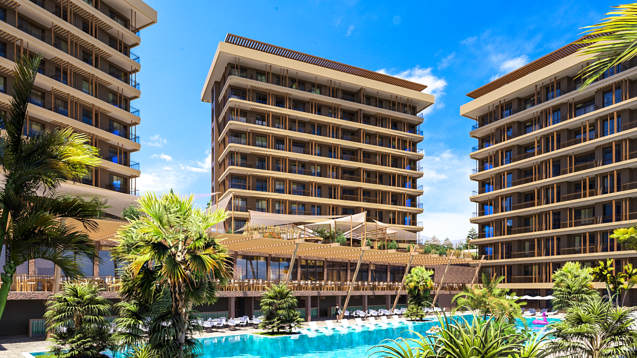 Апартаменты в Окурджаларе, Турция, 67 м² - фото 1