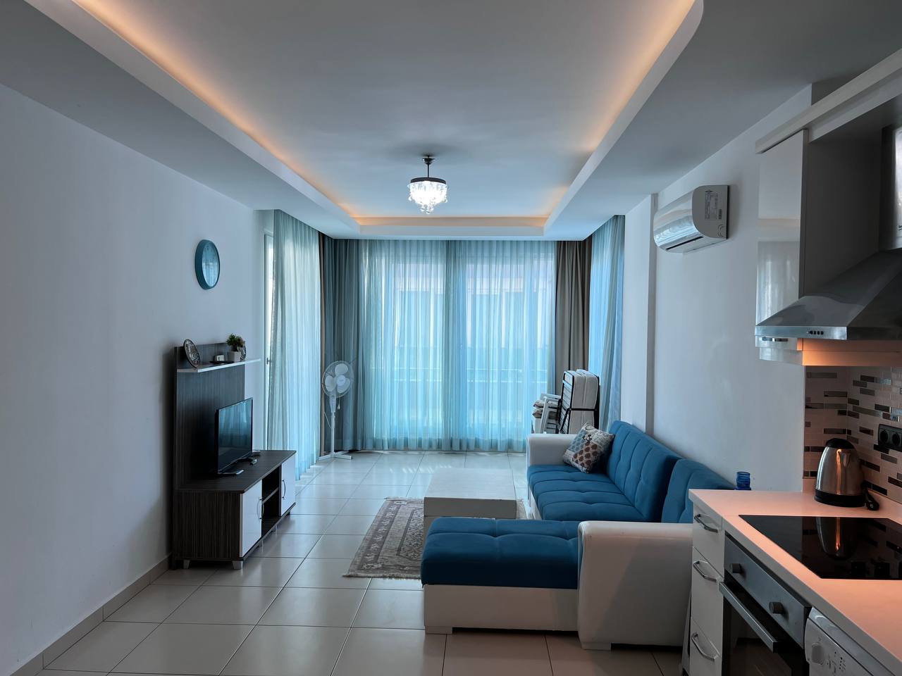 Апартаменты в Алании, Турция, 65 м² - фото 13