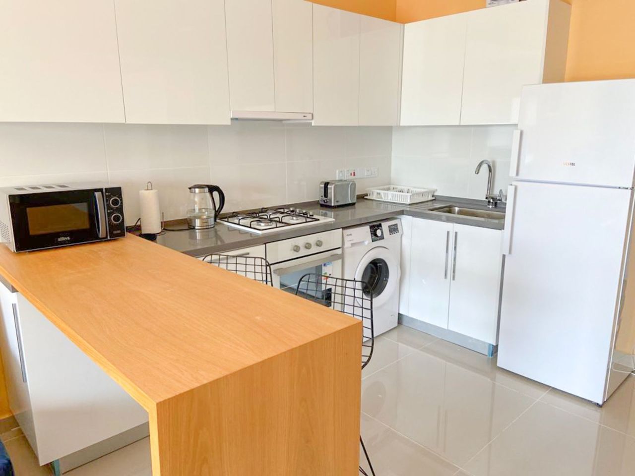 Апартаменты в Фамагусте, Кипр, 42 м² - фото 4