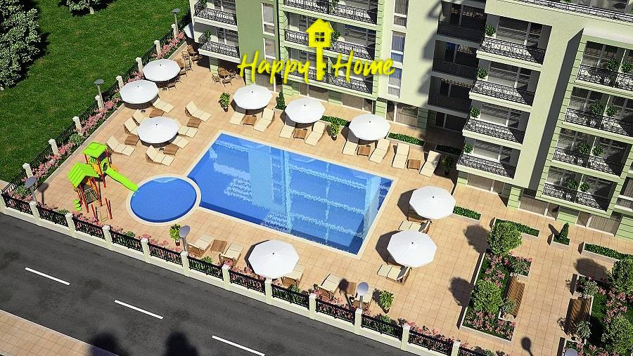 Студия на Солнечном берегу, Болгария, 37 м² - фото 15