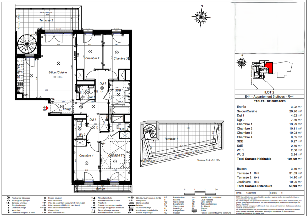 Квартира в Иль-де-Франс, Франция, 103 м² - фото 14