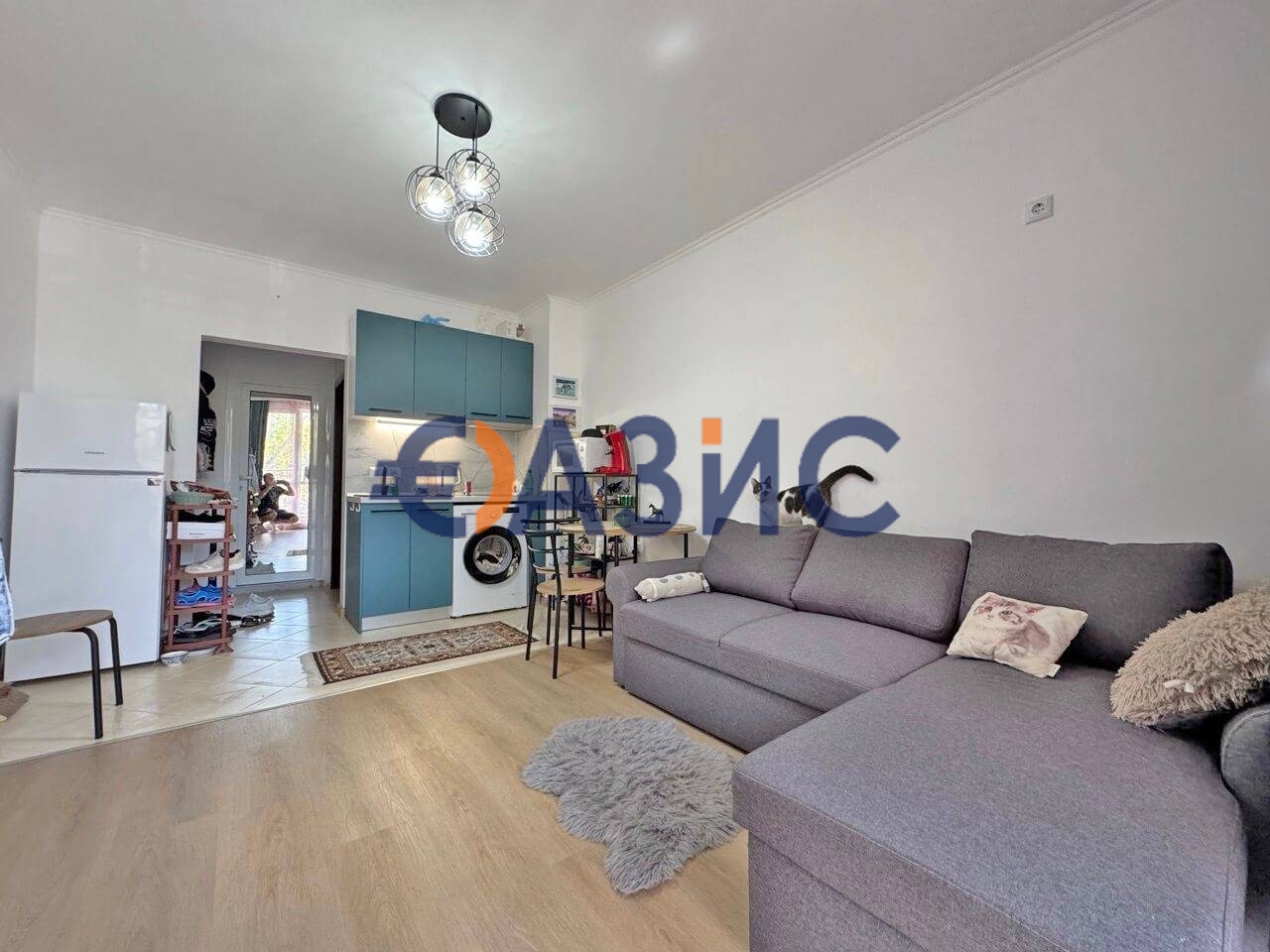 Апартаменты на Солнечном берегу, Болгария, 37 м² - фото 4