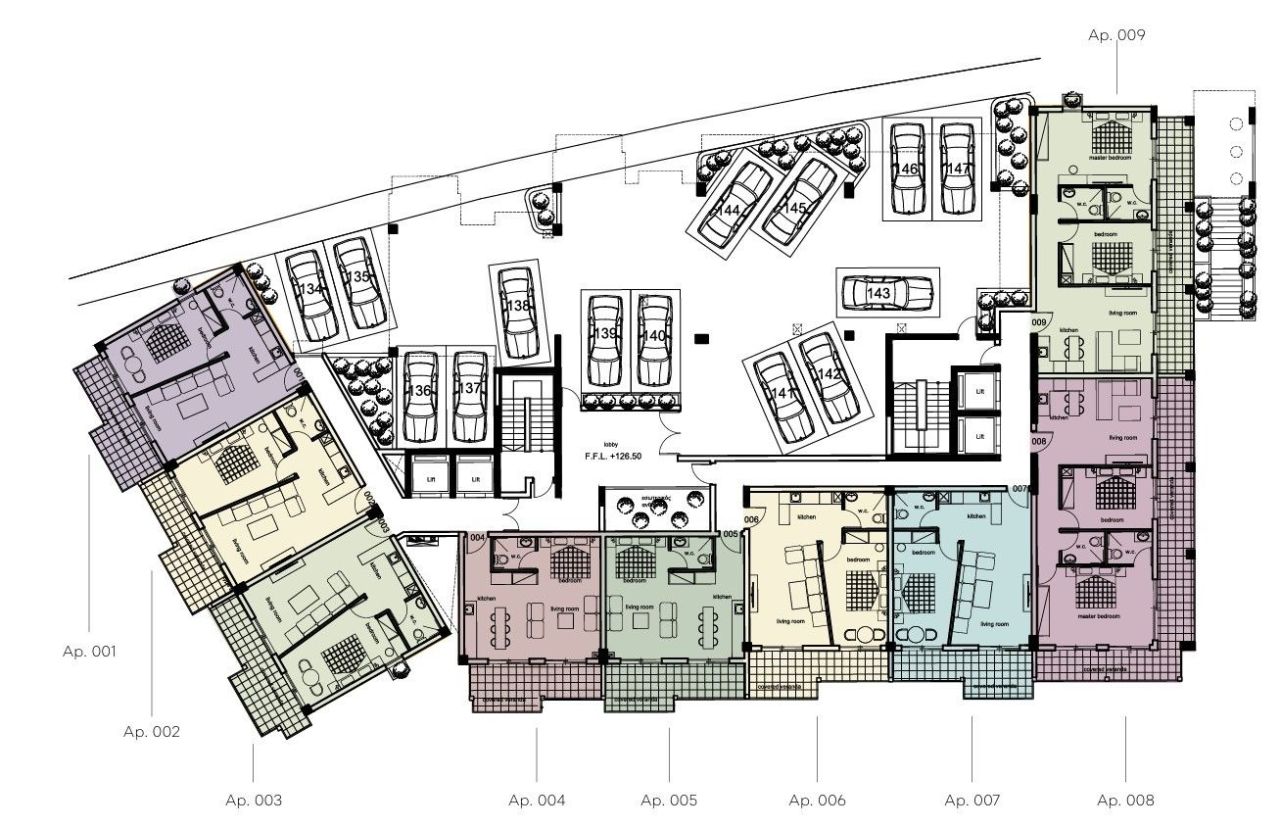 Апартаменты в Лимасоле, Кипр, 115 м² - фото 5