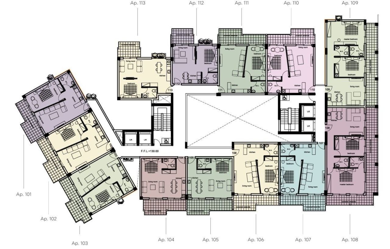 Студия в Лимасоле, Кипр, 48 м² - фото 8