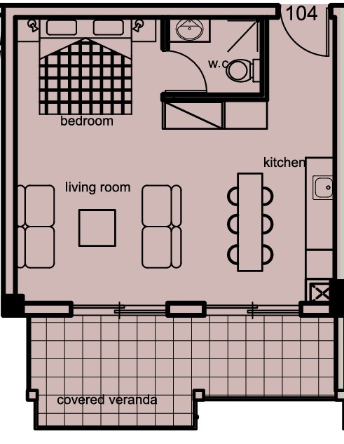Студия в Лимасоле, Кипр, 48 м² - фото 13