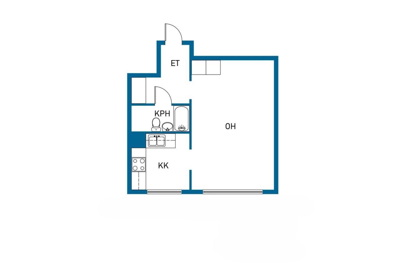 Квартира в Вантаа, Финляндия, 31 м² - фото 2
