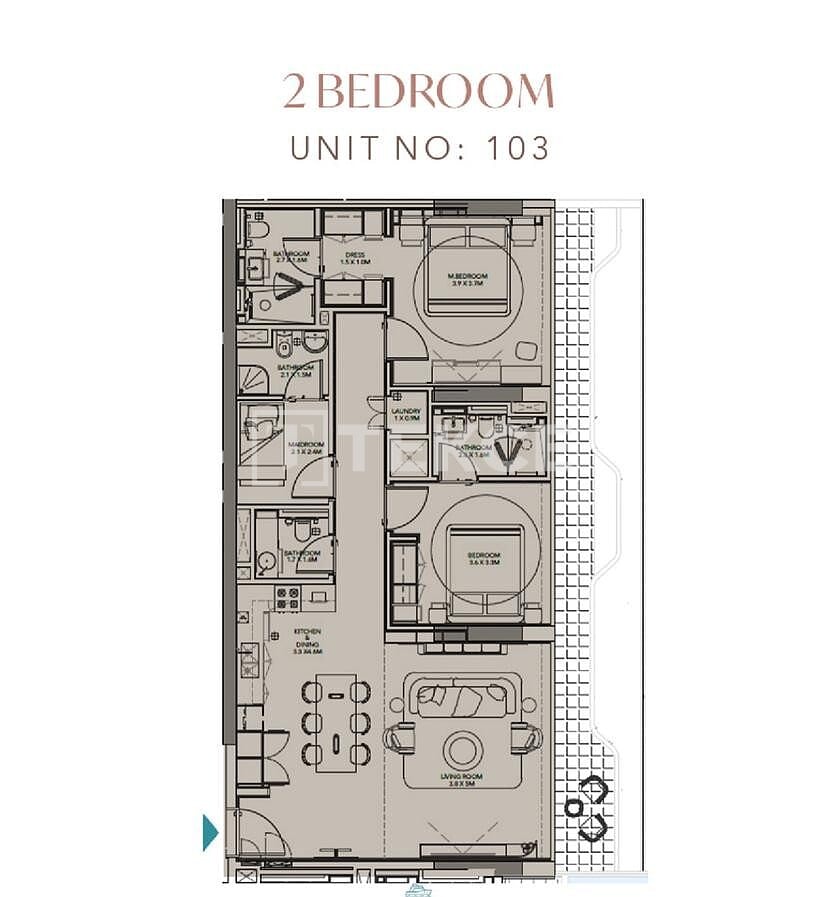 Апартаменты в Дубае, ОАЭ, 200 м² - фото 12