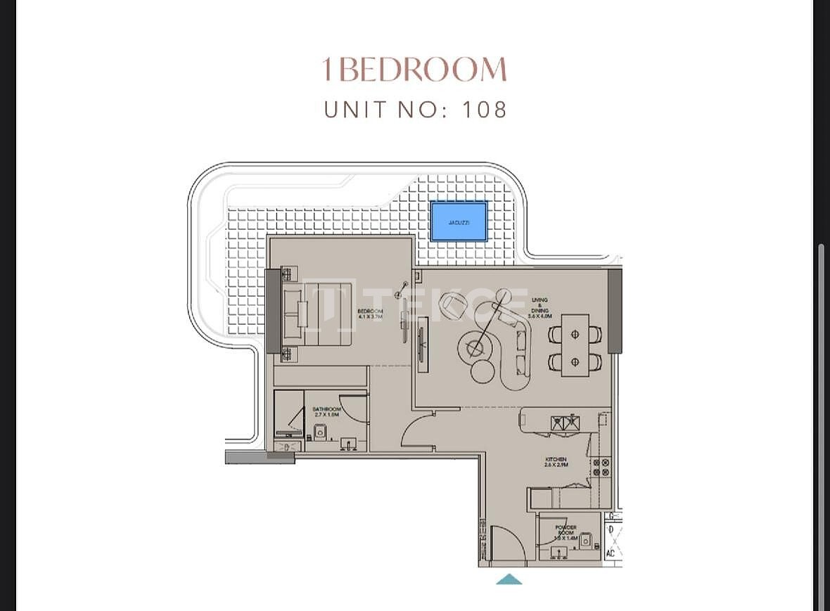 Апартаменты в Дубае, ОАЭ, 95 м² - фото 13