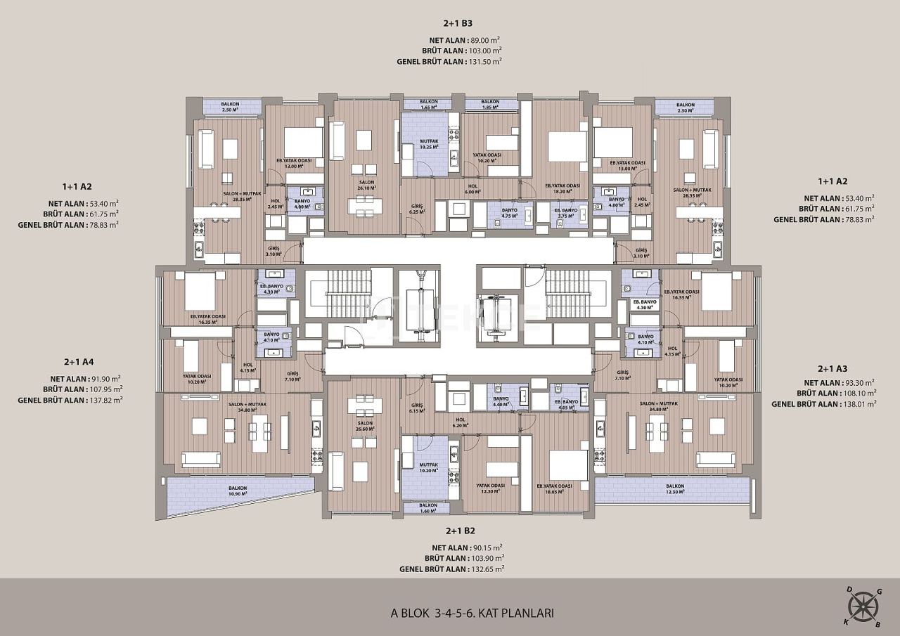 Апартаменты в Стамбуле, Турция, 334 м² - фото 15