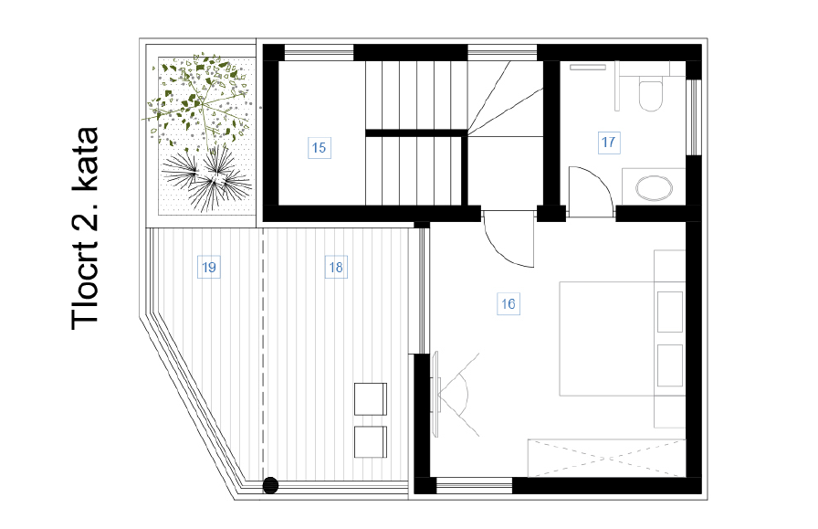 Вилла Razanac, Хорватия, 161 м² - фото 18