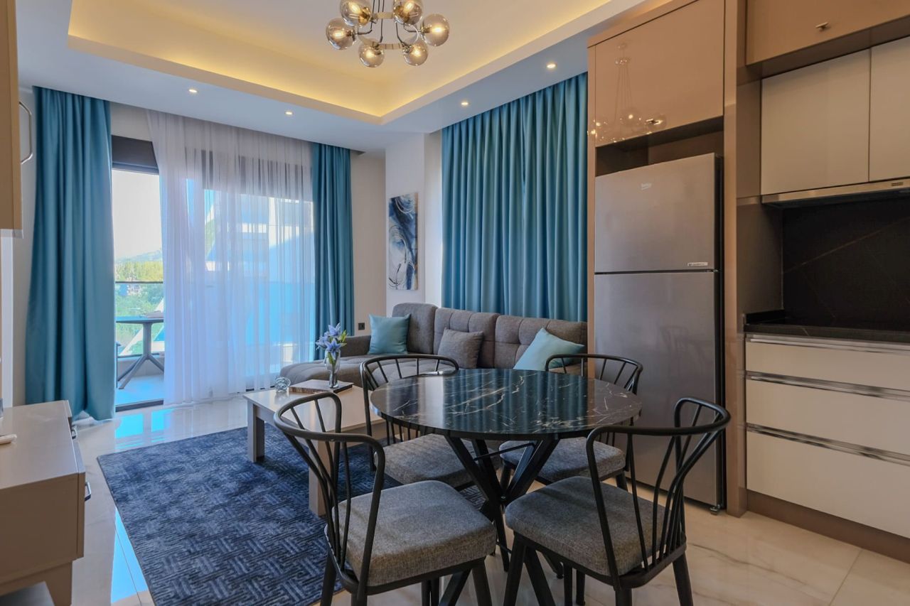 Квартира в Алании, Турция, 50 м² - фото 4