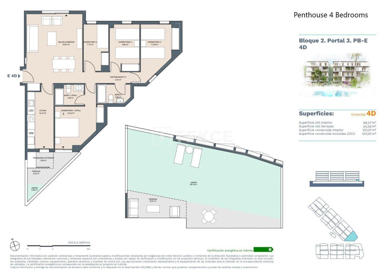 Апартаменты в Дении, Испания, 146 м² - фото 15