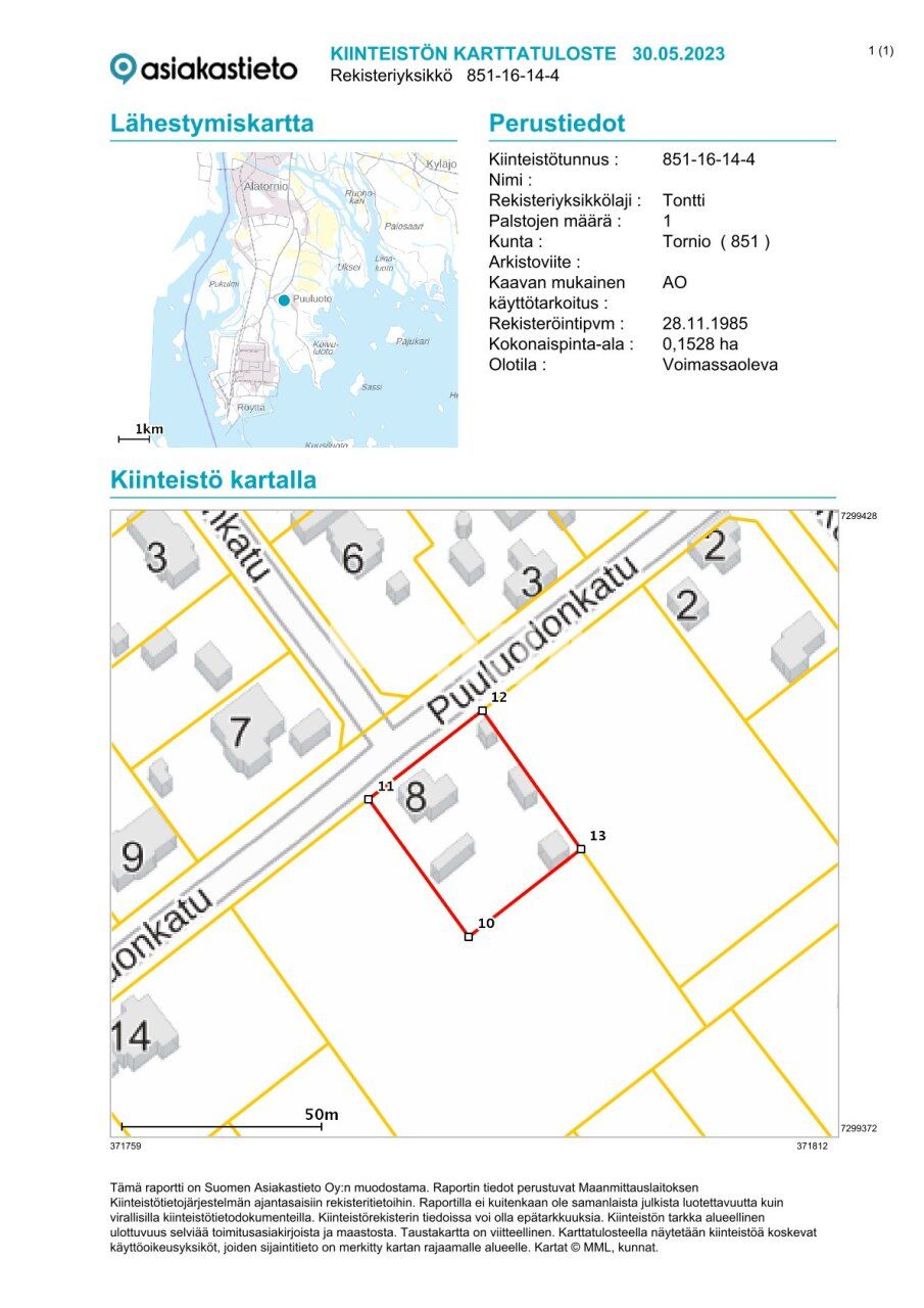 Земля Торнио, Финляндия, 1 528 м² - фото 1