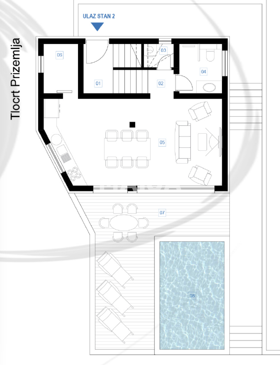 Вилла в Задаре, Хорватия, 144 м² - фото 19