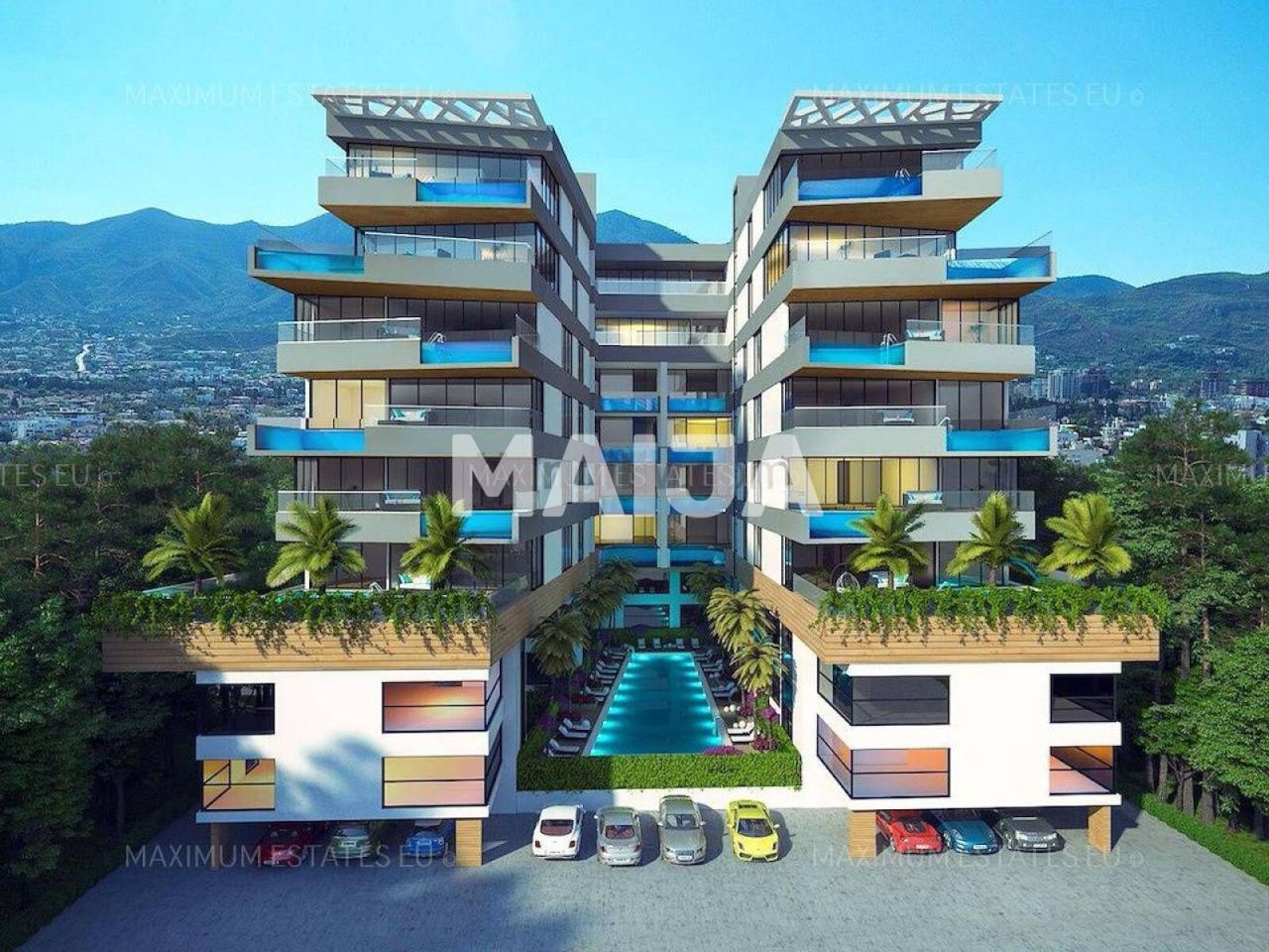 Апартаменты в Кирении, Кипр, 70 м² - фото 13