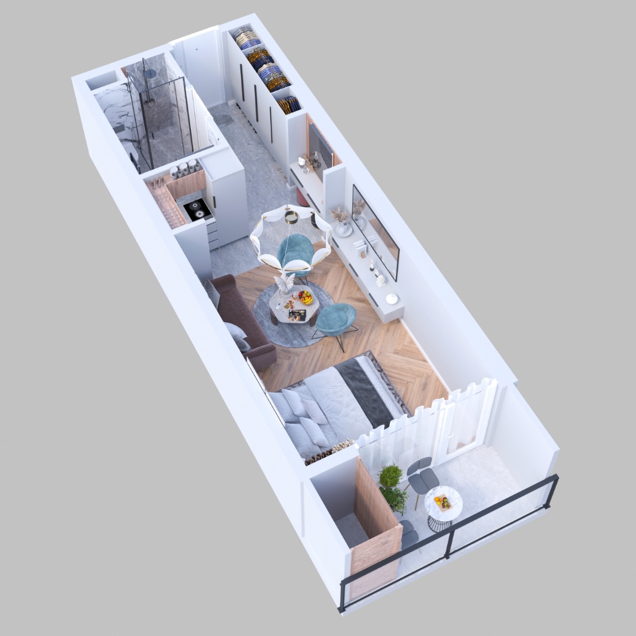 Квартира в Батуми, Грузия, 33.4 м² - фото 5