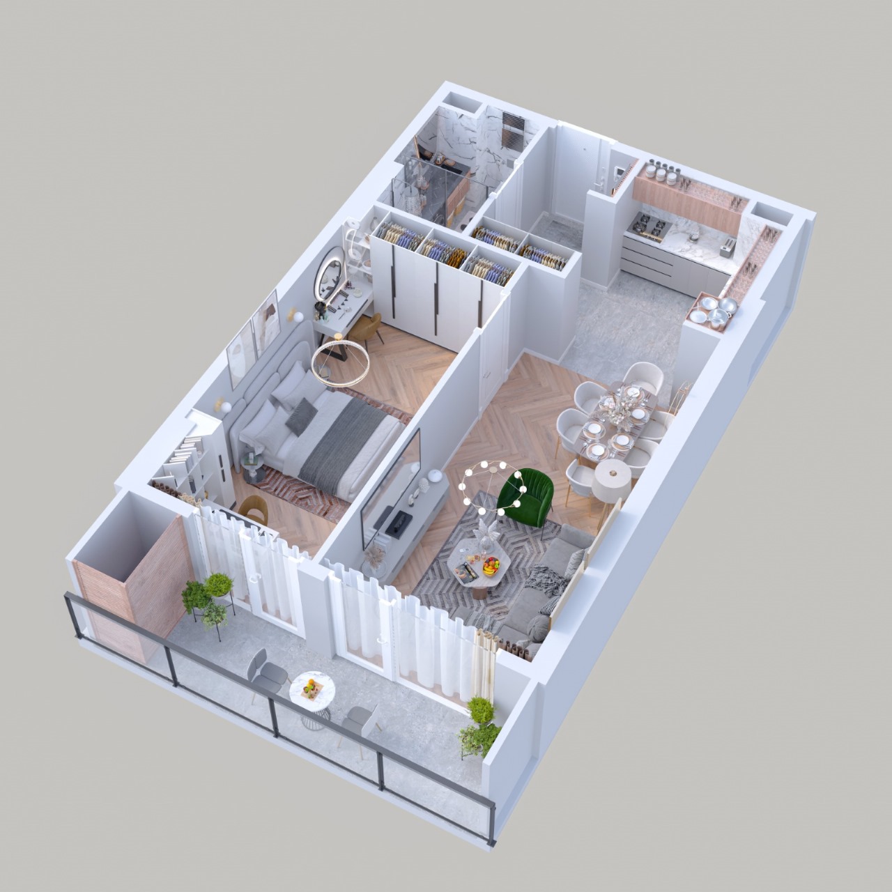 Квартира в Батуми, Грузия, 59.8 м² - фото 7