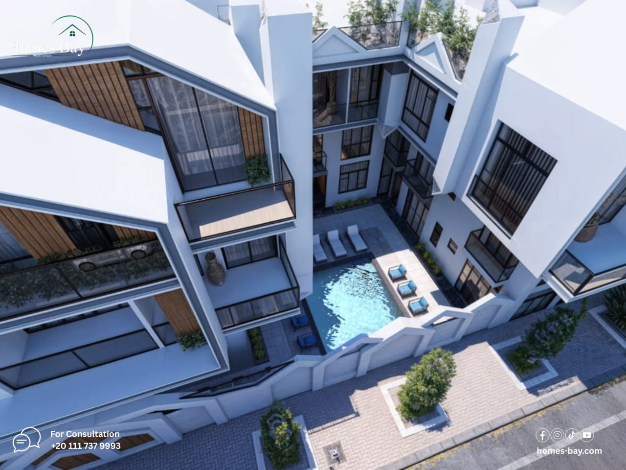 Апартаменты в Хургаде, Египет, 50 м² - фото 1